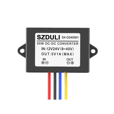 12V24V36V48V60V72V80V100V to 5V Isolated Power Converter 10-120V to 5V Isolated Buck in line with CE Standards(12V 24V to 5V 1A)