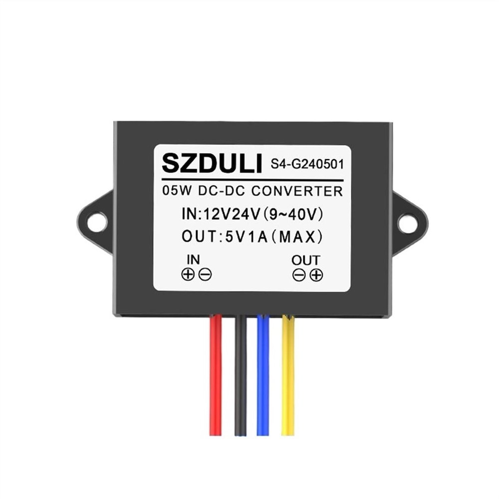12V24V36V48V60V72V80V100V to 5V Isolated Power Converter 10-120V to 5V Isolated Buck in line with CE Standards(12V 24V to 5V 1A)