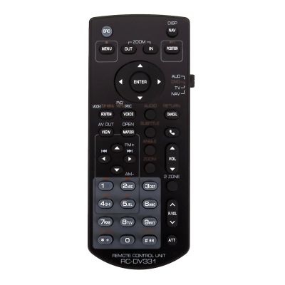 Replacement Remote Control RC-DV331 KNA-RCDV331 Compatible for Kenwood Car Stereo System DNX6460BT DMX7705S DNX891HD DNX7710BT DNX771HD DNX571EX DNX5710BT DNX691HD DNX571HD DNX996XR DNR476S DNX696S