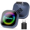 2026 Upgraded Wireless CarPlay Adapter for iPhone, Compact Mini Metal Shell Design Small Size, (New Update) Plug and Play, Fast and Stable Connection CarPlay Adapter for Apple iOS Android (Navy Blue) view 1