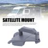 Estink Satellite Mount Dish Mount, RV 0.47-1.89in Aluminum Alloy Roof Pole for Mini Internet Satellite Kit with Reinforced Screws Pure Gray Metallic Finish view 3