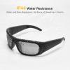 OhO 64GB Camera Glasses,24M Resolution H.265 1080P Smart Glasses with UV400 Sunglasses Lens for Outdoor Sport,Unisex view 4