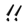 2 Pack Plastic Walkie Talkie Antenna Sleeve Case Cover Set for CP110 EP150 XTNI A10 RDU2020 RDV2020 RDU4100 RDV5100 Portable Radio (3 Inch) view 1