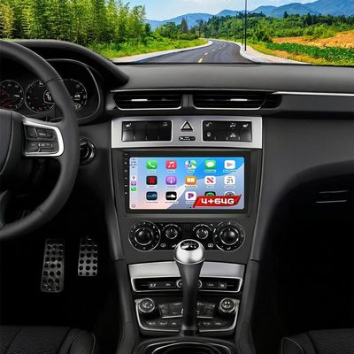 9 Inch 4+64G Car Stereo for Mercedes Benz CLK CLC G-Class W203 W209 2003-2009 Touch Screen Double Din Head Nuit GPS Navi with Carplay Android Auto Upgrade Bluetooth Dsp Navigation GPS