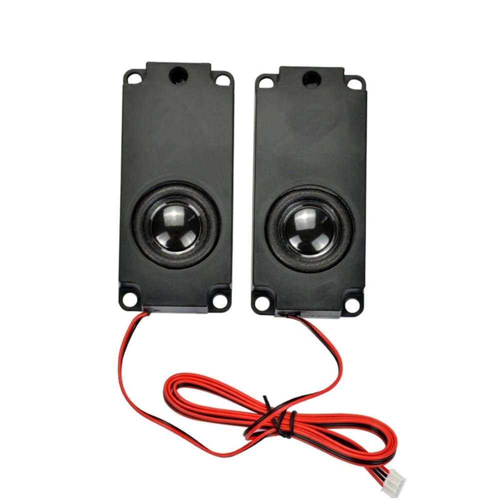 ABLNLPYOC 2pcs 10045 100mm * 45mm 5 W 8 ohm Inner Double Magnetic Full Range Clear Sound Cavity Speaker