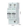 DC Surge Protection Device 2P 3P500V600V800V1000V ovoltaic Solar Lightning Arrester(2P,800V) view 2