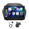 10 Inch Android 15 Car Radio for Hyundai IX35 2009-2015 with Built-in GPS Navigation, with CarPlay & Android Auto Support, AHD Camera Input, FM RDS, Bluetooth, WiFi view 1