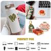 12 Pcs Cozy Home Christmas Stickers Set, Hygge Holiday Decals Sweater, Cocoa, Tree, Slippers, Gifts, Pajamas, and Lights, Festive Stickers for Laptop, Bottle, Journal, Scrapbook, Wrapping 3 Inches view 3