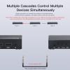 8-Port DNF Control Synchronizer - Game Sync USB Keyboard & Mouse KVM Switch/Distributor for Gaming Studios, Security Surveillance view 3