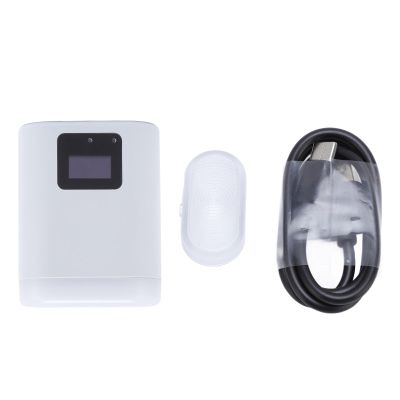 Camera Flash Portable Light Attachment, Universal Hot Shoe Mount, 5600K White, 8 Level Brightness, Type - C Rechargeable - High Brightness Lighting Up, Compact and Lightweight fo (White)
