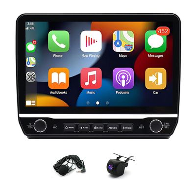 10 Inch Android 15 Car Stereo for F.I.A.T. Ducato 2006-2023 with CarPlay & Android Auto, GPS Navigation, Split-Screen for Peugeot Boxer & Citroen Jumper 2006-2023