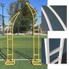 2pcs Moon Shape Garden Arch Set with 5 Floral Tools, Wedding Ceremony Backdrop Stand for Events, 3 Sizes (5.9ft & 6.8ft) - Perfect for Party Decorations view 4