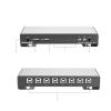 8-Port Metal Keyboard and Mouse SynchronizerUSB KVM Switch for Gaming, Office, Security & Stock Market Surveillance Multi-Function USB Sharer view 4