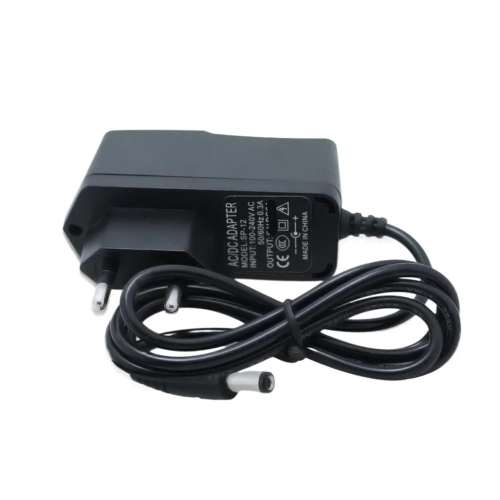 AC 110-240V DC 5V 6V 7.5V 9V 12V 0.5A 0.6A 1A 2A Power Adapter(1A,6V,EU Plug)