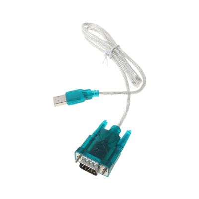 ACGTUY Black USB to RS232 RS-232(DB9) Serial Cable Standard Adapter Converter for PC