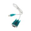 ACGTUY Black USB to RS232 RS-232(DB9) Serial Cable Standard Adapter Converter for PC view 1