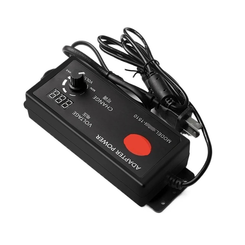 Adjustable AC to DC Adapter 3V-24V 4A(EU Plug)