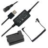 DR-E10 DC Coupler USB Driver Cable Adapter LP-E10 view 1