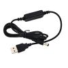 20pcs USB Converter to 5.5x2.1mm DC 5V 2A view 1