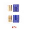 100 Pair EC2 EC3 EC5 Male Female Bullet Connector Banana Head 2.0MM 3.5MM 5.0MM(EC5) view 2