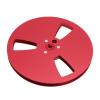 Dpofirs Practical 7 Inch Universal Empty Tape Spool, Aluminum Alloy Material, Compatible with 1/4 Inch Tape, Fits Any Machine Reel (Red) view 2