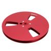 Dpofirs Practical 7 Inch Universal Empty Tape Spool, Aluminum Alloy Material, Compatible with 1/4 Inch Tape, Fits Any Machine Reel (Red) view 3