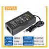 24v 5a Power Adapter ac dc Converter 100-240V 5.5x2.5mm(UK Plug) view 2