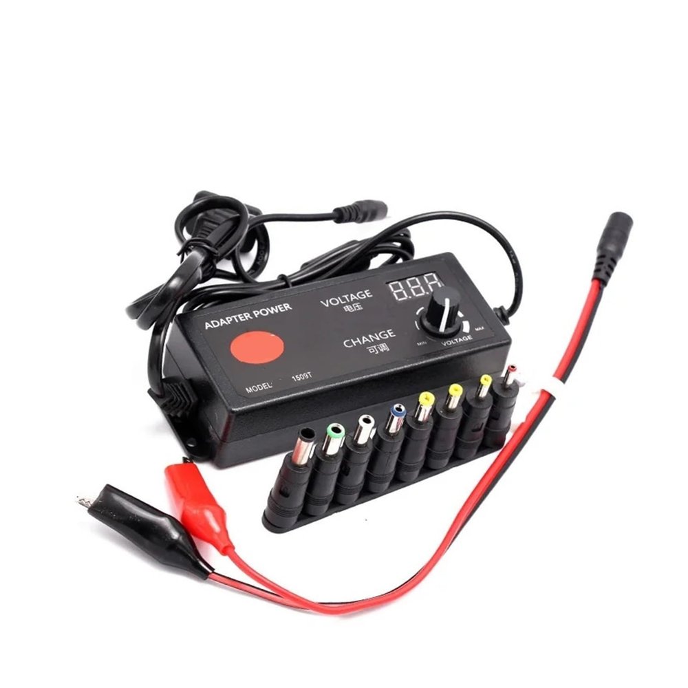 Adjustable Power Adapter 110V/220V to 3V-12V 15V 18V 24V 28V(A1 3-24V1.5A,US Plug)