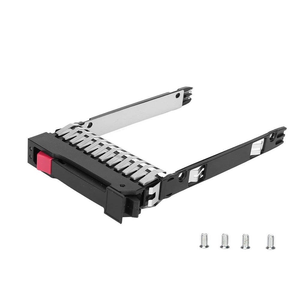 25in. Hard Drive Tray, SAS Tray , Hard Drive Adapter Bracket for Servers, Stable Metal ABS Tray with Screws for BL DL ML Series