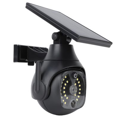 GOTOTOP Fake Security Camera Solar Light, ABS Material, Motion Activated, 300 Lumens, Ideal for Garden, Driveway, Yard