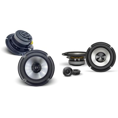 Alpine BassRev BRV-S65C & BRV-S65 6.5" Speaker Set