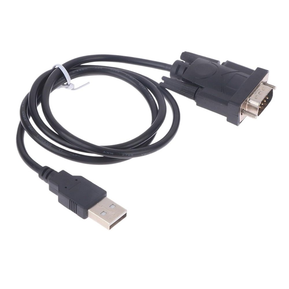 ABKMXZKD HOT USB RS232 to DB 9-Pin Male Cable Adapter Converter Supports Win 7 8 10 Pro System Supports Various Serial Devices
