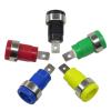 20PCS 32A 4mm 5 Colors Banana Socket Terminal Female Jack Panel Mount Socket Binding Post Wire Connector Insulated(LW Black x 20pcs) view 4