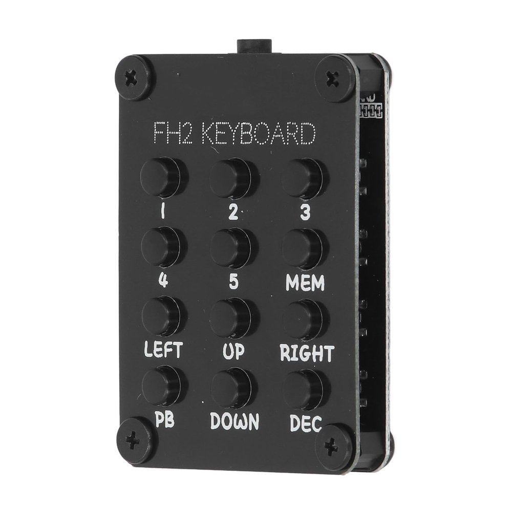 YDuupxe Wired Number Pad, 12 Key USB External Keypad Portable Remote Control Mini Keypad for FT-891 FH-2 FT-991A FTDX-9000 FT-950 FT-450 FTDX-5000
