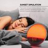 MerkuryInnovations Sunrise Simulation Wake Up Clock and Color Changing Lamp Made for Merkury Innovations view 4
