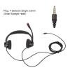 PinzqTrading Binaural 35mm. Business Headset, Double Sided Headset with HD Stereo Sound, Noise Canceling Microphone, Flexible Boom Arm, Plug and Play for Conference Call Call Center Online Cour view 2