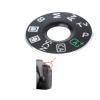 Camera Function Dial Mode Interface Cap Button Repair Parts,compatible For Canon 6D 5D3 Camera Repair Parts(6D) view 3