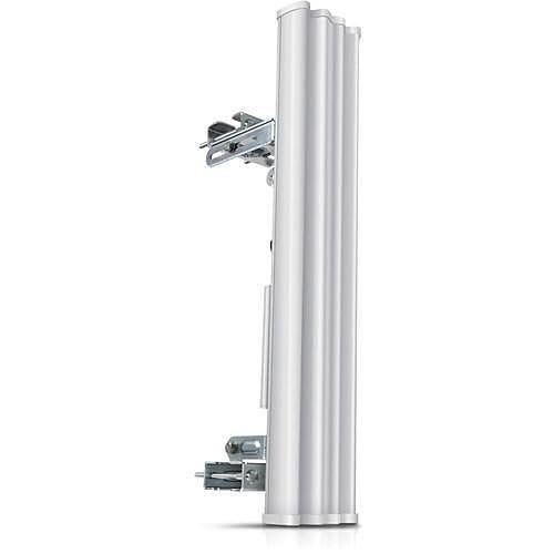 AM-5G20-90 5 GHz 20 dBi Sector Antenna, 90 Degree Beamwidth, Point-to-Multipoint Base Station, Weather-Resistant with RF Jumpers and Mounting Bracket