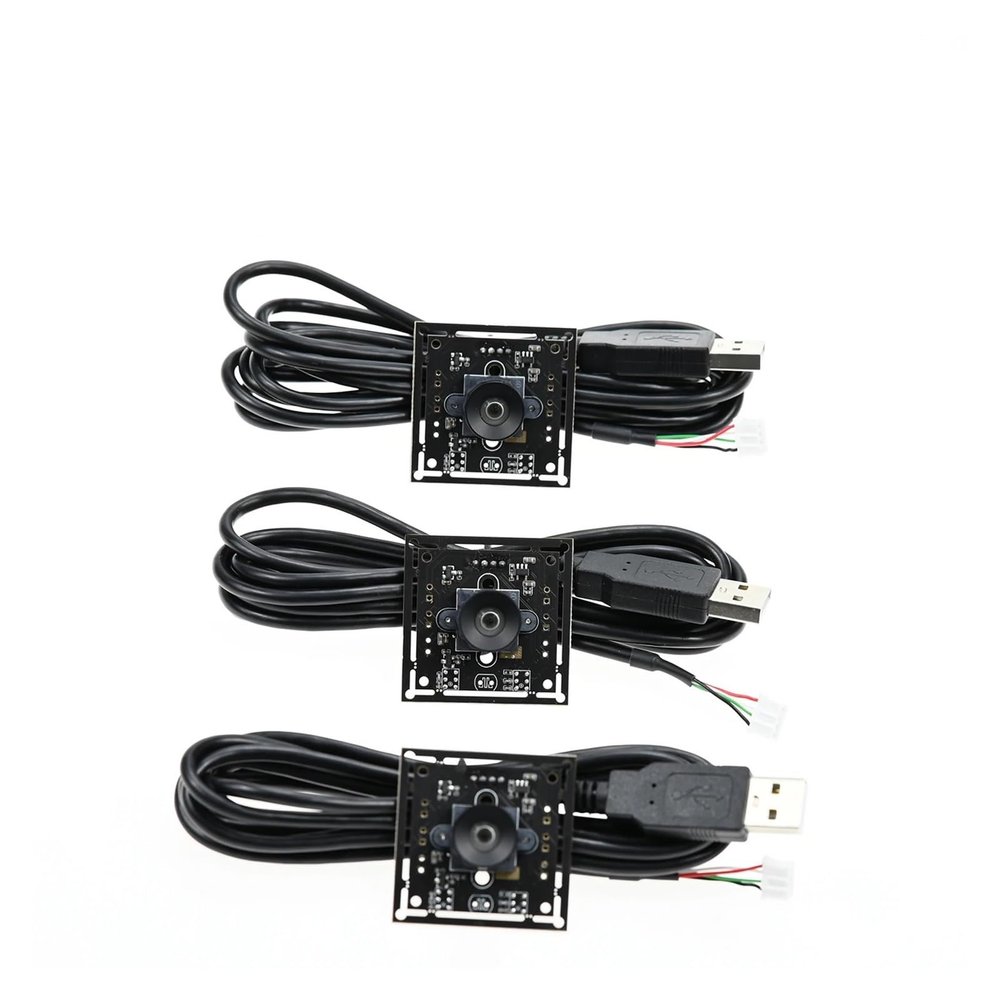 USB Camera Module IMX179 /OV2735/ OV9732 100 Degree 30fps 2M Cbale No Distortion,compatible For Autodarts.io Scoring Camera Parts(Ov2735 3pcs)