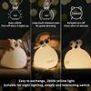 EAQ Slug Night Light, Silicone Light for Classroom, Don't Bug Me, Nursery Squishy Lamp, Cute Animal Bedside Lamp for Breastfeeding. view 3