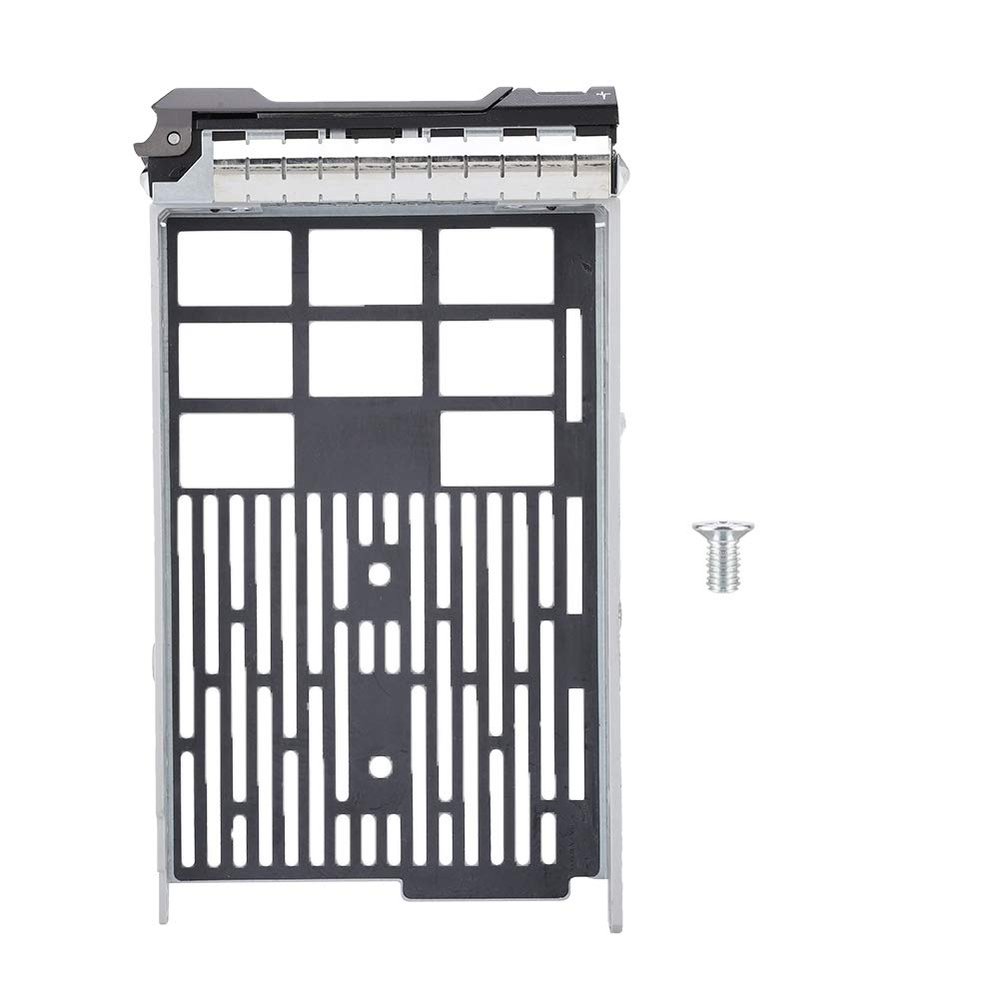 35. Inch SAS SSD Hard Disk Drive Tray Bracket, Hard Drive Bracket for R410 R510 R710 R720 R730 Server, Thin Lightweight with Heat Dissipation, Compatible