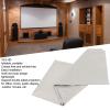 120 Inch Projector Screen, 169: HD Portable Projection Screen, Foldable Wrinkle Movie Screen with Hook and, Short Focusing Ambient Rejection for Outdoor Home Theater view 4