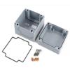 1590Z090GY, Enclosures, Boxes, & Cases 1590Z090 Painted RAL7001 Gloss view 1