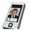 4.3-inch Full-View High-Definition Screen Simple Fingerprint Dynamic Face Access Control Time and Attendance Machine with Multi-Language view 4