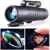 8x42 Waterproof Monocular Telescope with Smartphone Adapter - Portable Binoculars for Adults Bird Watching, Traveling, and Sightseeing view 2