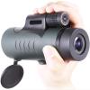8x42 Waterproof Monocular Telescope with Smartphone Adapter - Portable Binoculars for Adults Bird Watching, Traveling, and Sightseeing view 4
