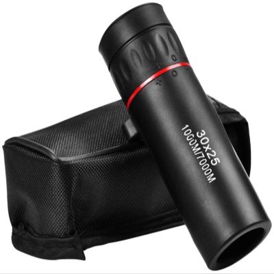 30x25 Waterproof Mini Zoom Monocular Telescope - High Definition, Portable, Compact, Ideal for Travel