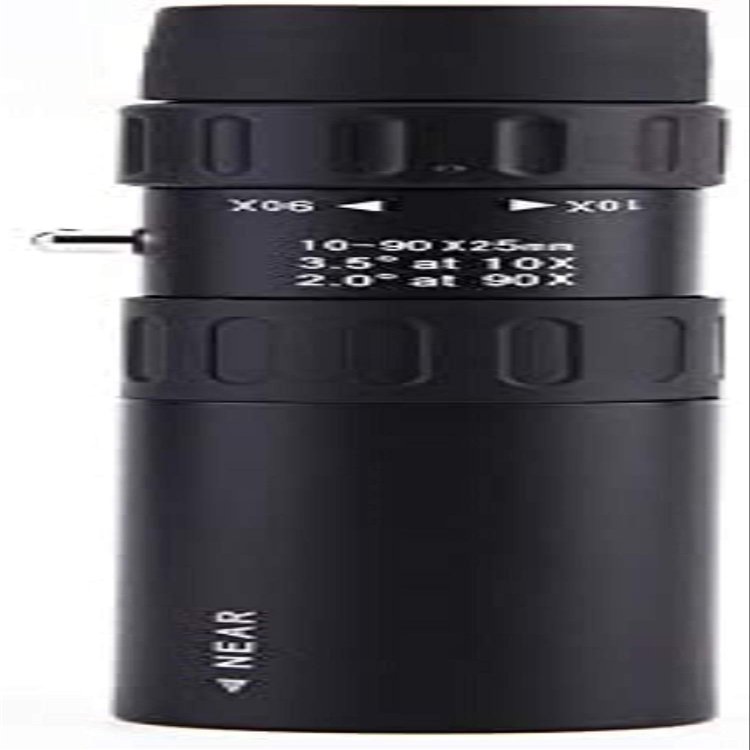 10-90x25 Portable Monocular Telescope - High Magnification Zoom Binoculars with Folding Design for Bird Watching & Outdoor Activities