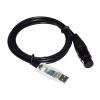 Treayes F&T>D*I RS485 USB to DMX512 XLR 5PIN 5P Female/Male DMXCONTROL Freestyler ARTNET QLC+ Magic Q to Stage Controller KABLE(1.8M,5P XLR Mail A) view 2