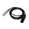 Treayes F&T>D*I RS485 USB to DMX512 XLR 5PIN 5P Female/Male DMXCONTROL Freestyler ARTNET QLC+ Magic Q to Stage Controller KABLE(1.8M,5P XLR Mail A) view 3